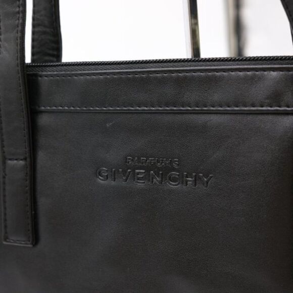 Givenchy -- Black Leather Tote Bag (Pre-Owned) - Picture 5 of 10
